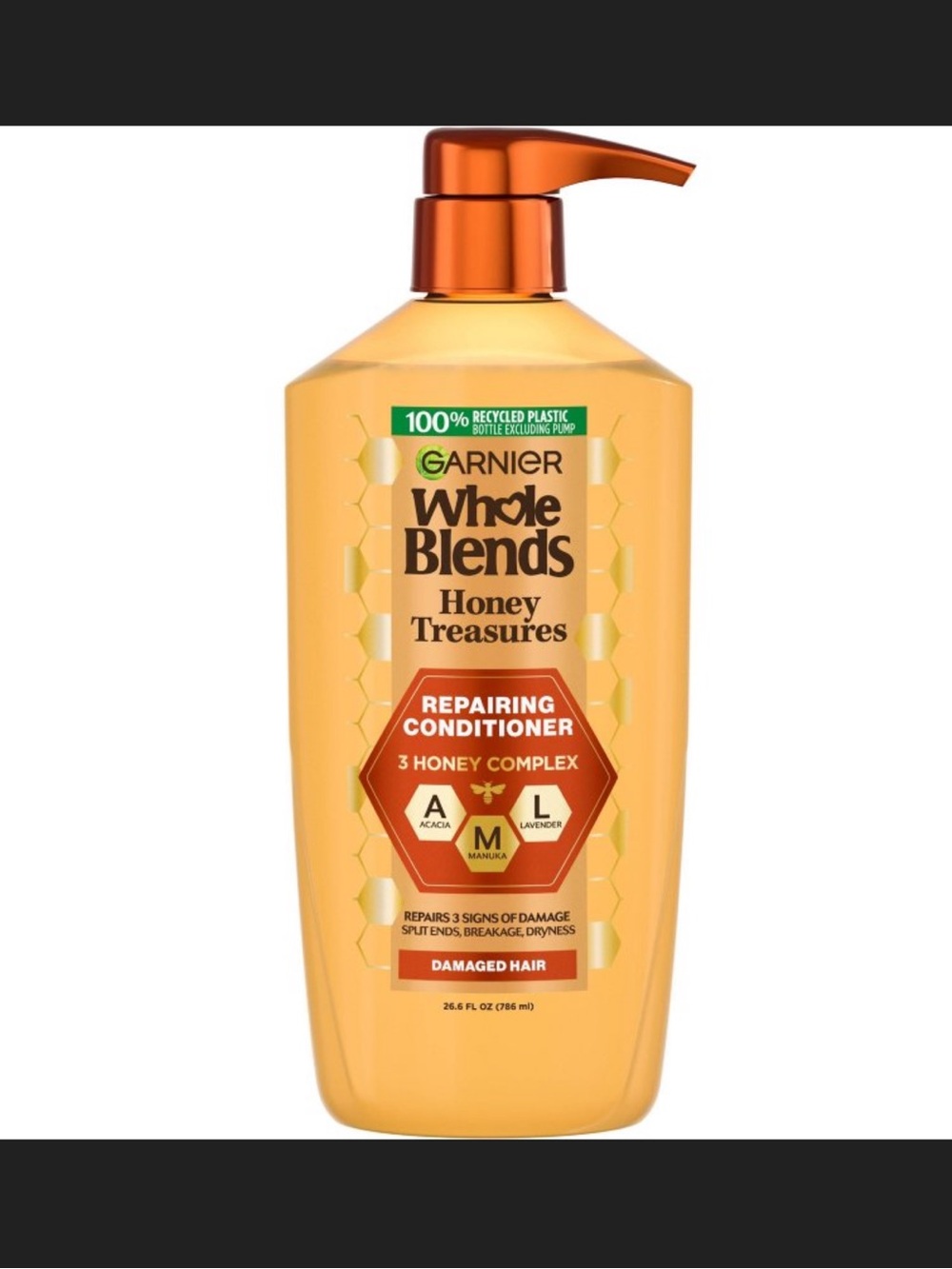 Garnier Whole Blends Honey Treasures Repairing Conditioner - Jumbo 26.6oz